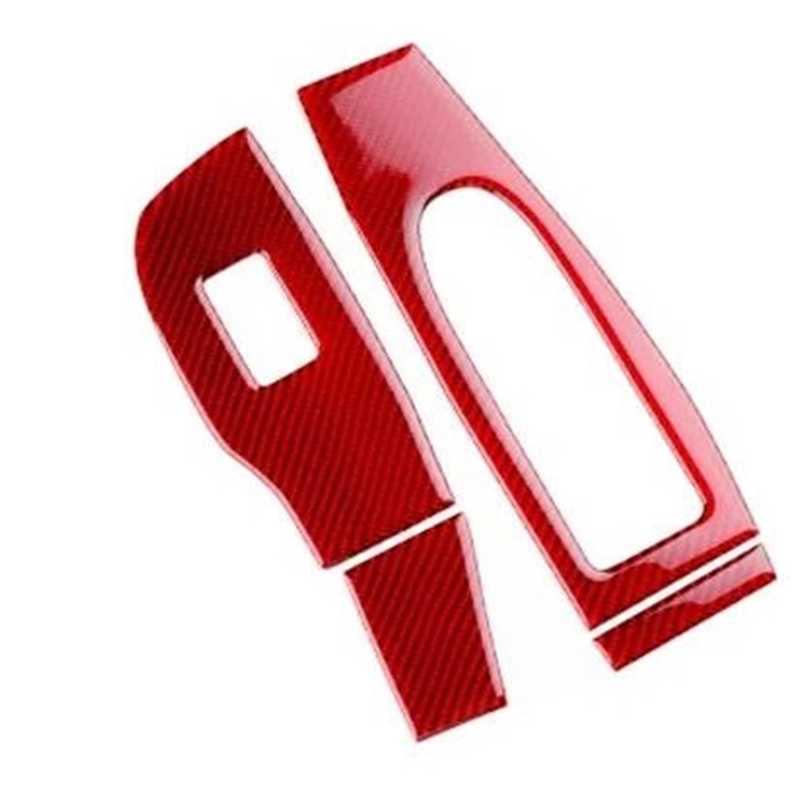 LHD RHD Front Door Window Lift Panel Sticker Real Soft Carbon Fiber for Mazda 3 BP for Axela 2019 2020 2021 2022 2023 2024 2025