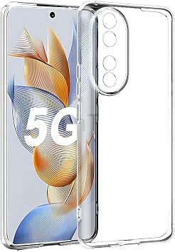 Honor 90 K l f Esnek Ve  effaf Tpu Silikon Kapak  effaf