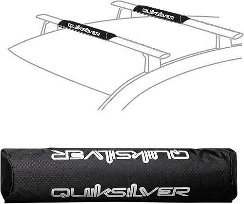 Quiksilver Almohadillas Aero Rack de 17" - Negro