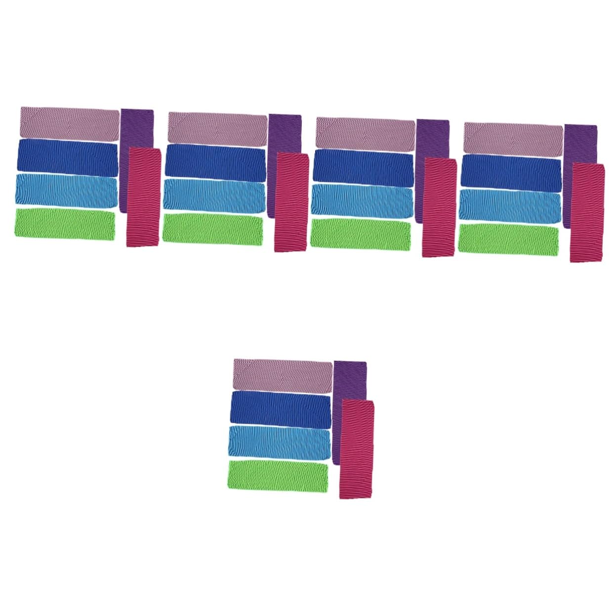 Ipetboom 5sets Essential Workout Accessory Cooling Towels for Athletes Quick Dry Soft Comfortable for Gym Yoga 6pcs*5