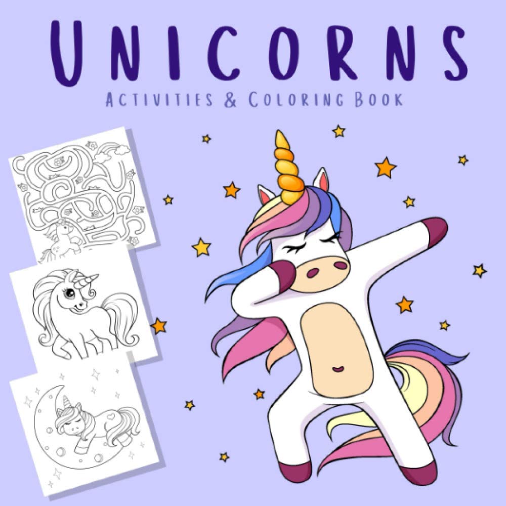 Unicorns: Activities & Coloring Book | Unicorn Dab (Unicorn Activities & Coloring Book)
