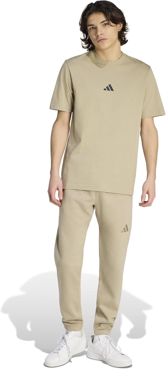 adidas Mens Essentials Small Logo Single Jersey T-Shirt