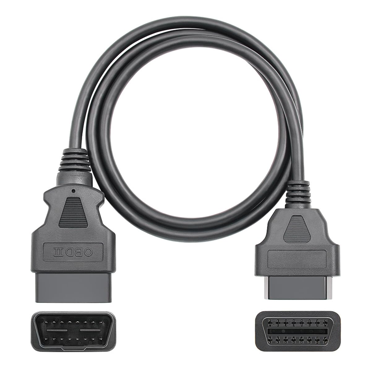 CGEAMDY Cavo Adattatore Da 38 Pin A OBD2 Per Diagnostica Auto - Lunghezza 0.4m, In ABS Ignifugo, Per Alimentare Dispositivi Auto E Test Diagnostici - 3