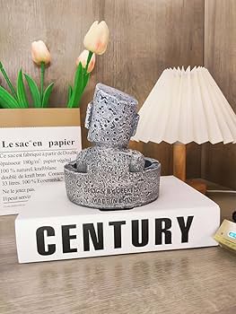 Amazon.co.jp: 灰皿 モアイ像 石像 Moai イースター 携帯灰皿