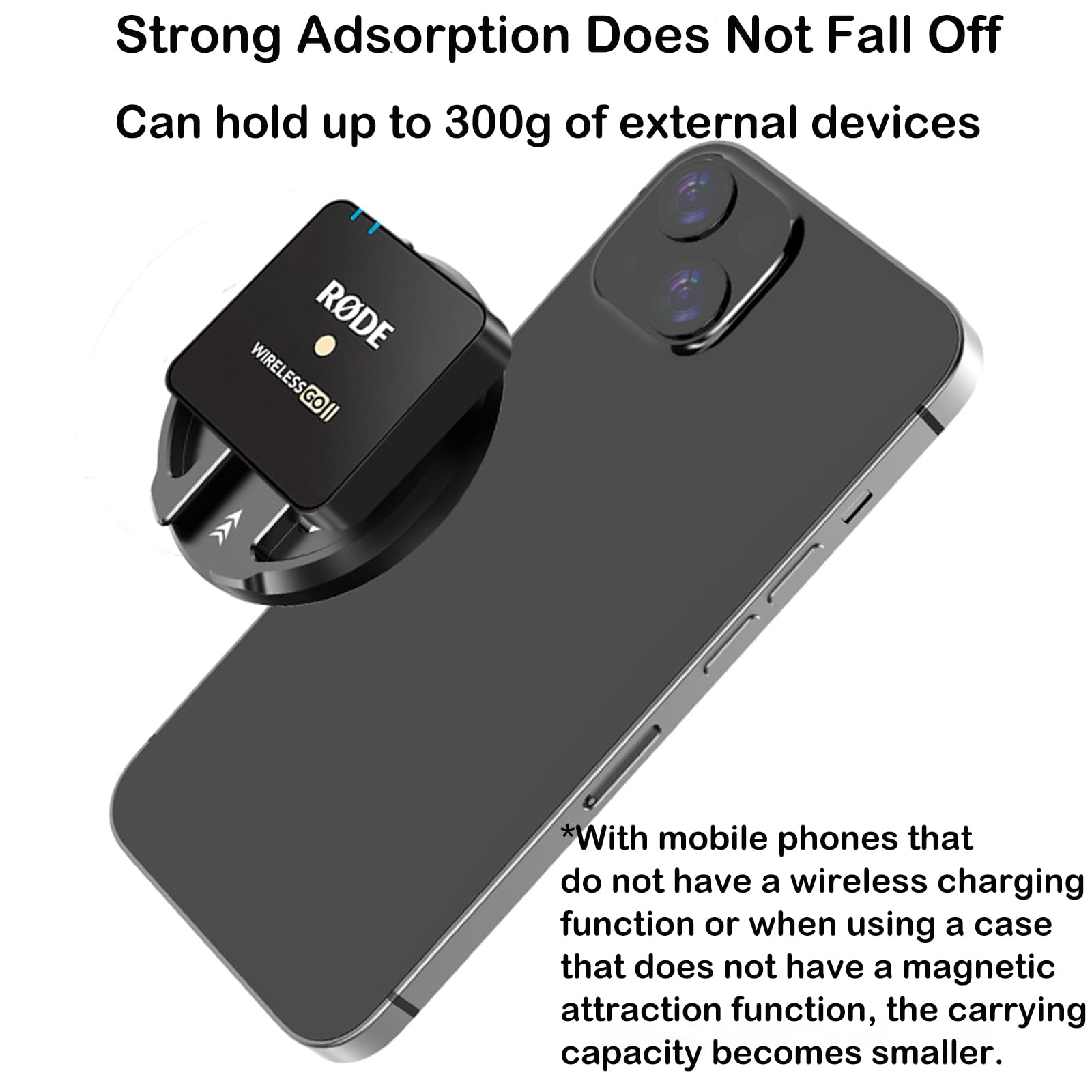 Magnetyczny uchwyt na statyw do telefonu MagSafe iPhone 16 15 14 13 12 Plus Pro Max wszystkie serie i więcej z otworami 1/4 cala i zimną stopką