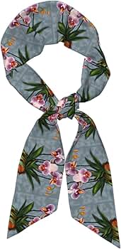 YzgWjBhd Blooming Orchids Lightweight Scarves Fashion for