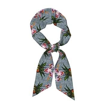 YzgWjBhd Blooming Orchids Lightweight Scarves Fashion for
