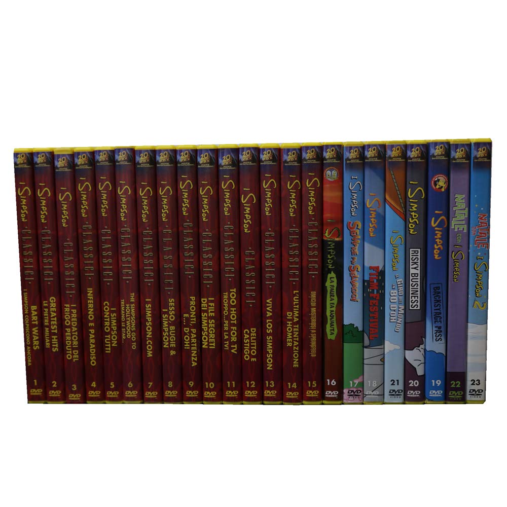 I Simpson - Classici - Colezione completa 23 DVD - Editoriale