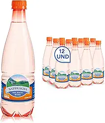 Água Mineral Naturagua 500ml com Gás (pacote com 12 unids)