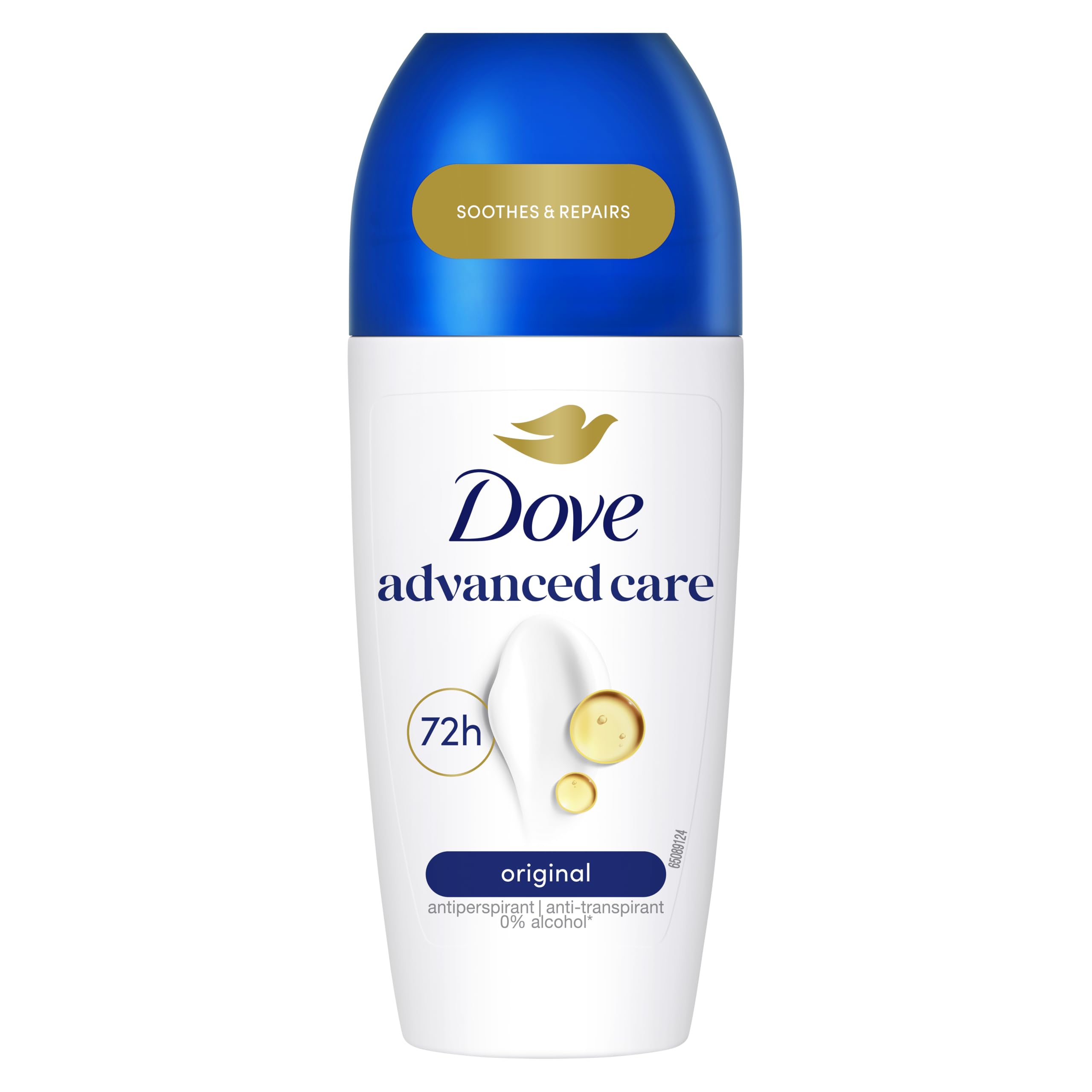 Dove Roll On Deo Go Fresh Original 72H Lasting Women's Anti-Perspirant 50ml, 3pk