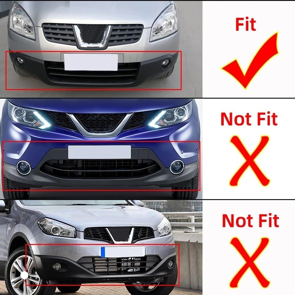 Auto Copertura Gancio Traino Paraurti Gancio Traino Occhio Tappo Copertura Per Nissan Per Qashqai Dualis J10 2008-2012 2013 2014 2015 Paraurti Anteriore Traino Rimorchio Coperchio(Bianca)