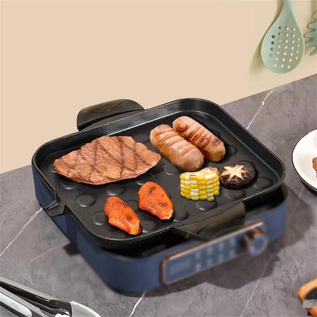 Cast Iron Grill Iron Plate Grill Electromagnetic Oven Grill Meat Grill Commercial and Household