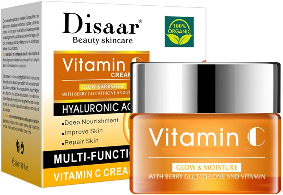 Vitamin С Cream Glow Moisturizing Hyaluronic Acid Nourishment Multi-Function Essence 50ml