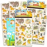 Lion Guard Stickers for Kids - Bundle with Over 120 Lion Guard Stickers Plus Door Hanger for Party Favors, Crafts, More | Lion Guard Party Supplies