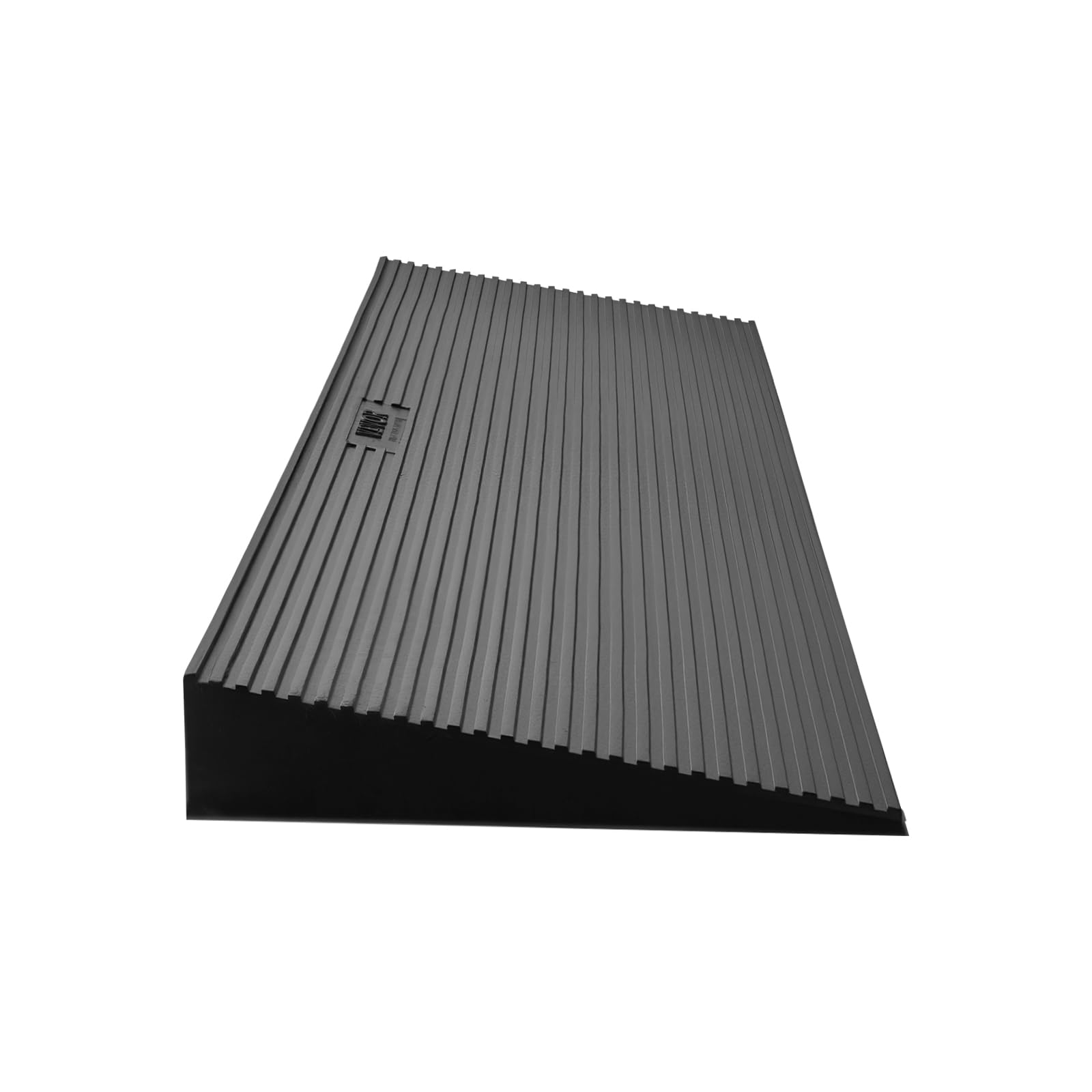 VEVOR Rampa progowa wysokość 4 cm rampa do cięcia gumy, obciążenie 15 t, rampa dostępu do wózków inwalidzkich, szerokość 90 cm, antypoślizgowa, dwustronna taśma samoprzylepna do drzwi łazienkowych