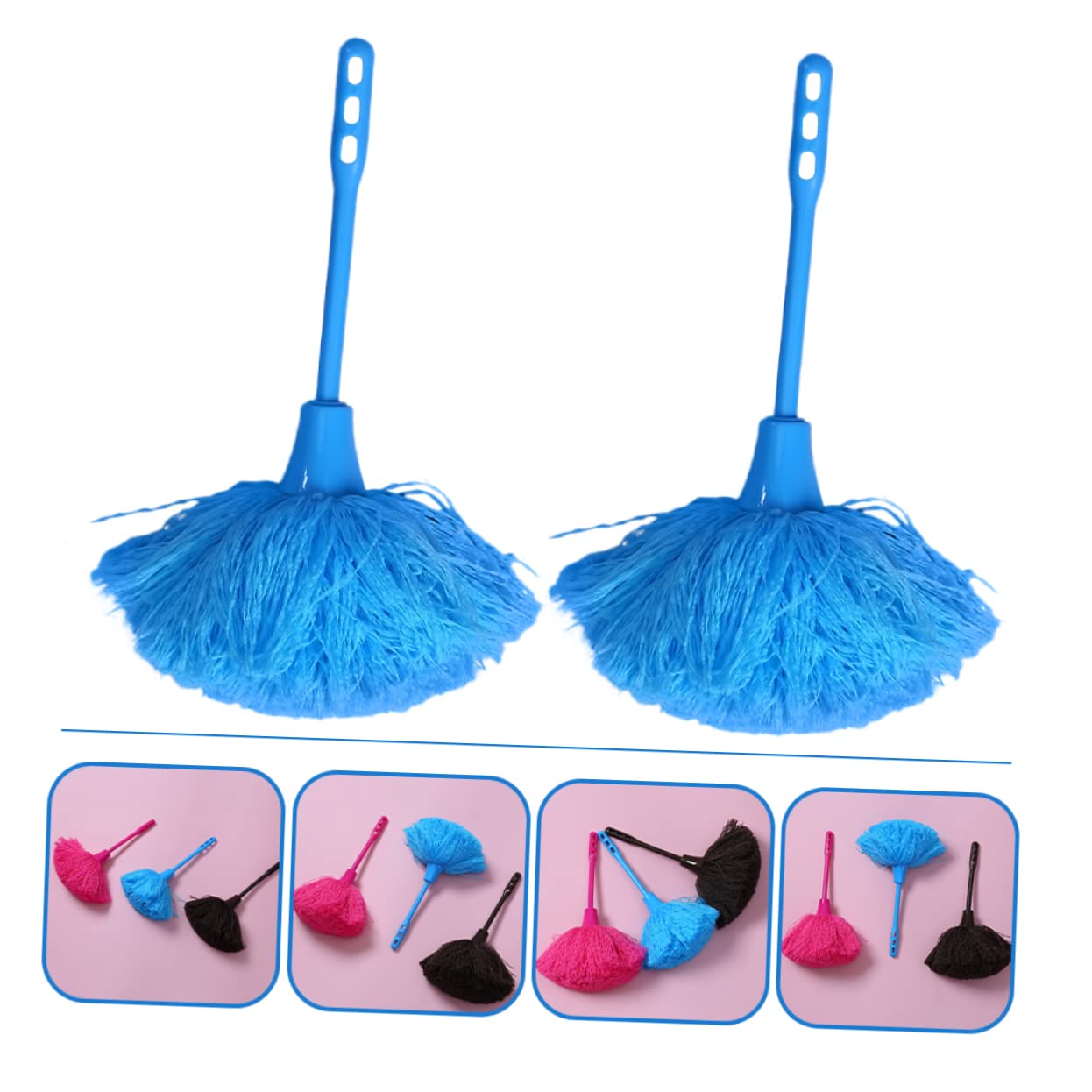 Alipis 6 Uds Herramienta De Limpieza De Cepillos para Polvo Aspiradora De Coche Herramientas De Muebles Plumeros para Limpiar Cepillos De Mesa Plumero De Limpieza con Plumero
