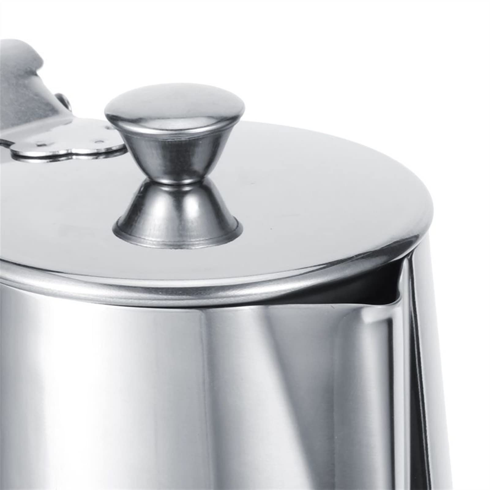 caihuashopping Pot À Lait 600 ML 1000 ML d'acier Inoxydable épaississant Le Lait Mousseux Tasse de Tasse d'artisture d'art Latte avec Une pichet de café Outil de café Pichet à Lait