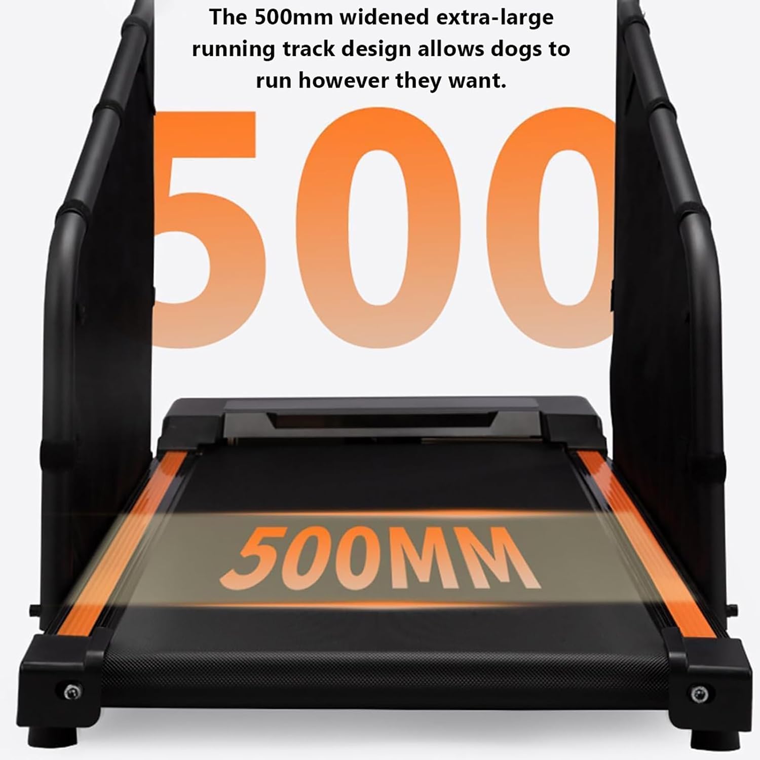 Dog Treadmill for Small to Medium Dogs, Adjustable Speed 1-10.0km/h Treadmill for Dogs, Pet Running Machine, with Remote Control, LCD Screen, for Indoor Exercise