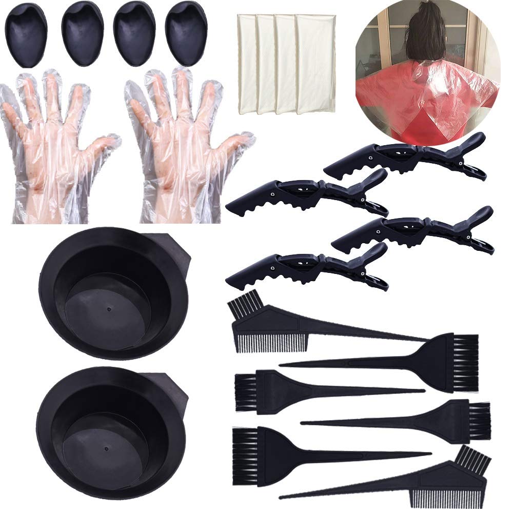 Hair Dye Coloring Kit 22PCS Hair Tinting Brush, Mixing
