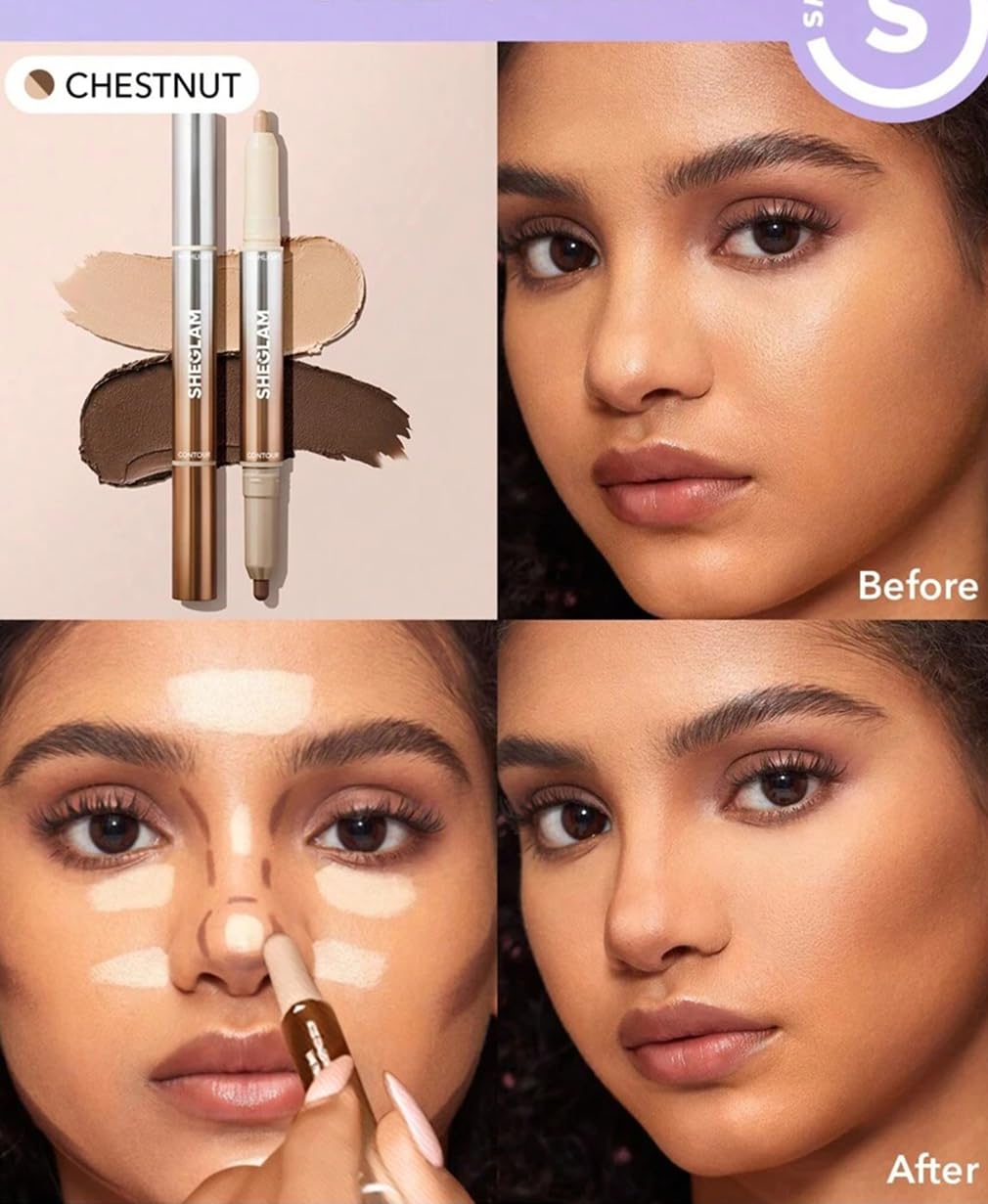 Amazon.co.jp: ハイライト シェーディング スティック ノーズシャドウ