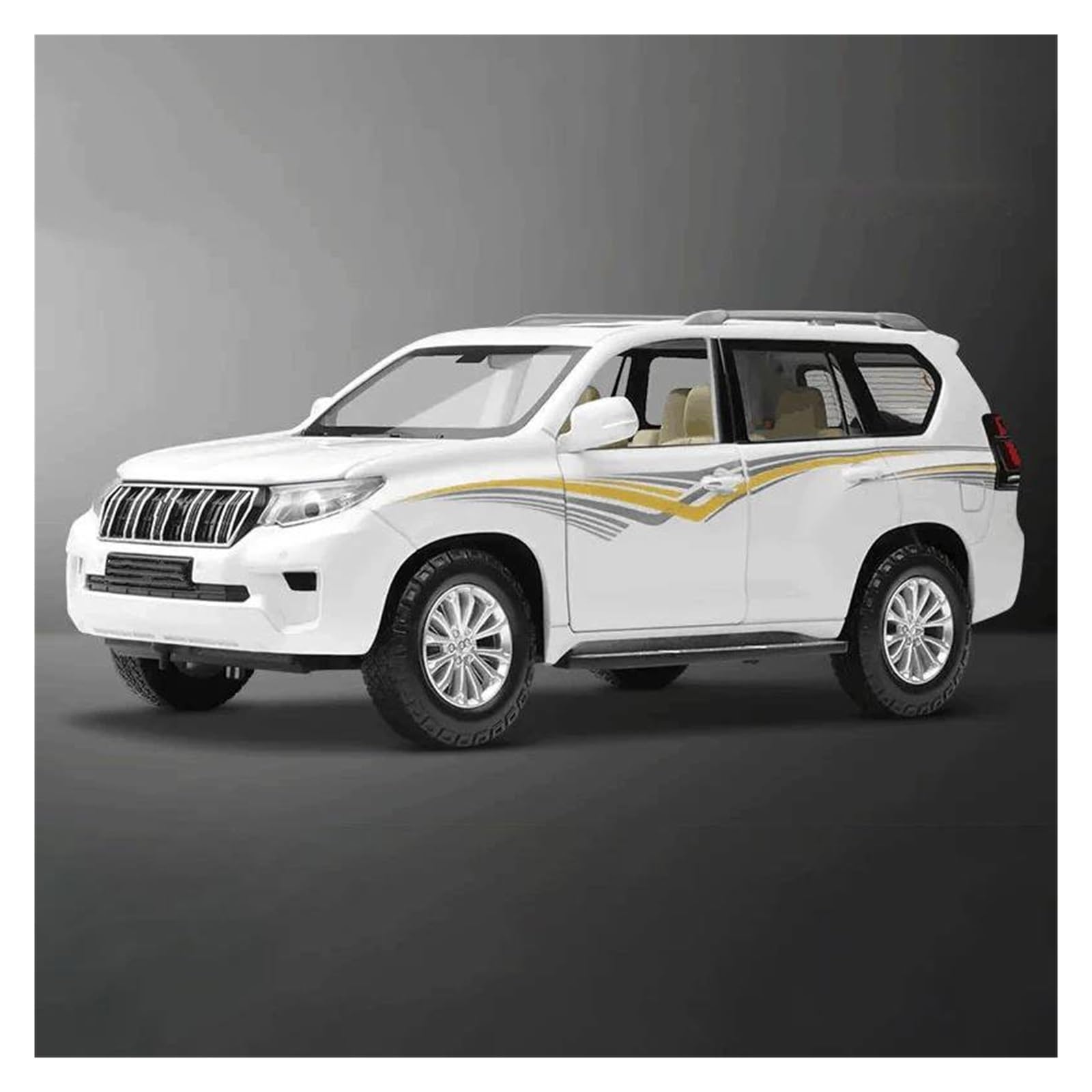 Diecast Car For Land Cruiser For Prado SUV Diecast Model Car Collectible