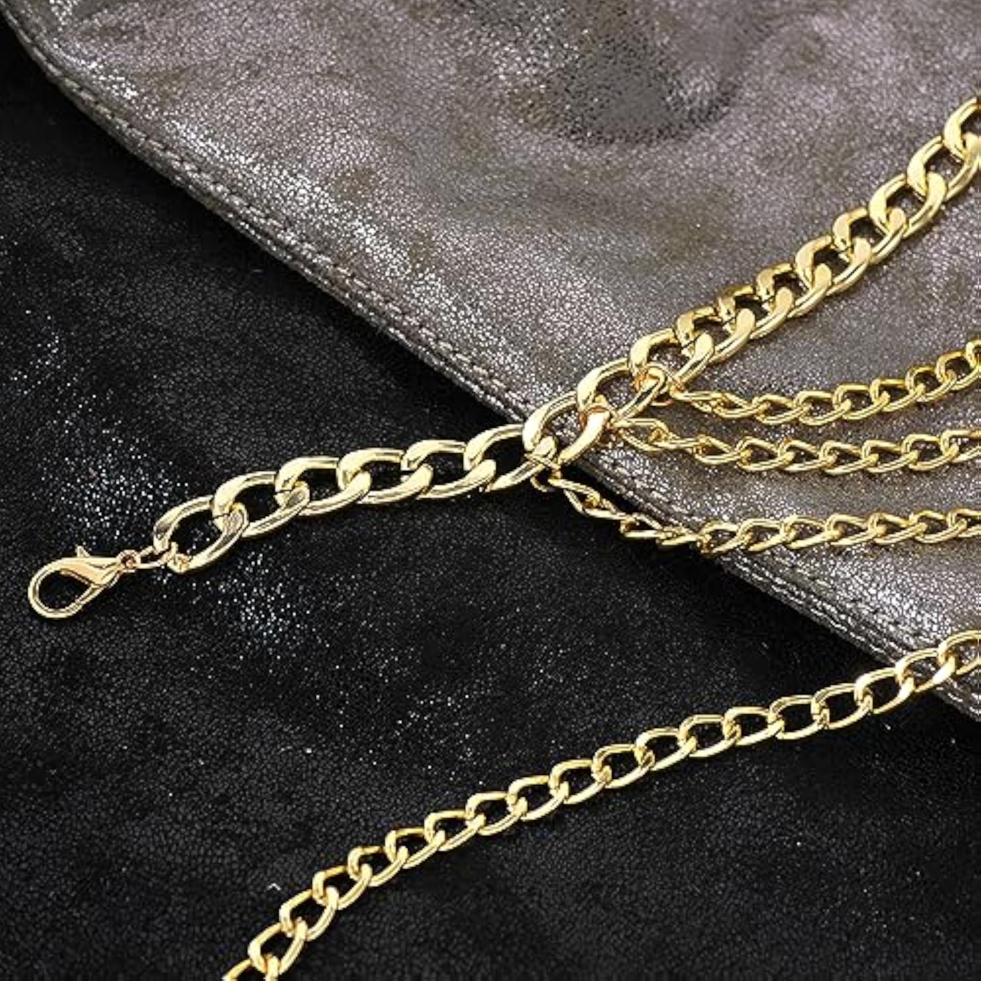 Luxury Adjustable Multi-Layer Waist Chain for Women