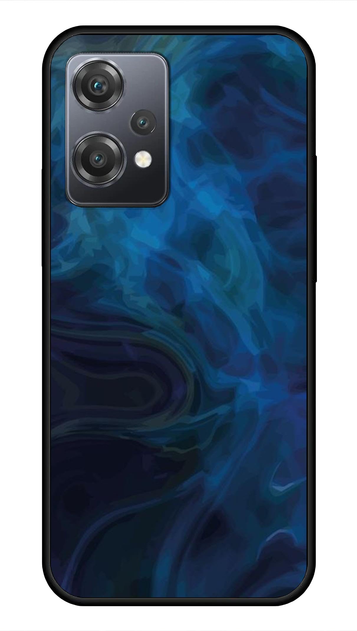 NDCOM OnePlus Nord CE 2 Lite 5G Back Case | Durable OnePlus Nord CE2 Lite 5G Back Cover for Enhanced Protection | OnePlus Nord CE 2 Lite 5G Case Blue Smoke Color Printed Metal Case (B0BG97BKSM) Amazon Price History, Amazon Price Tracker