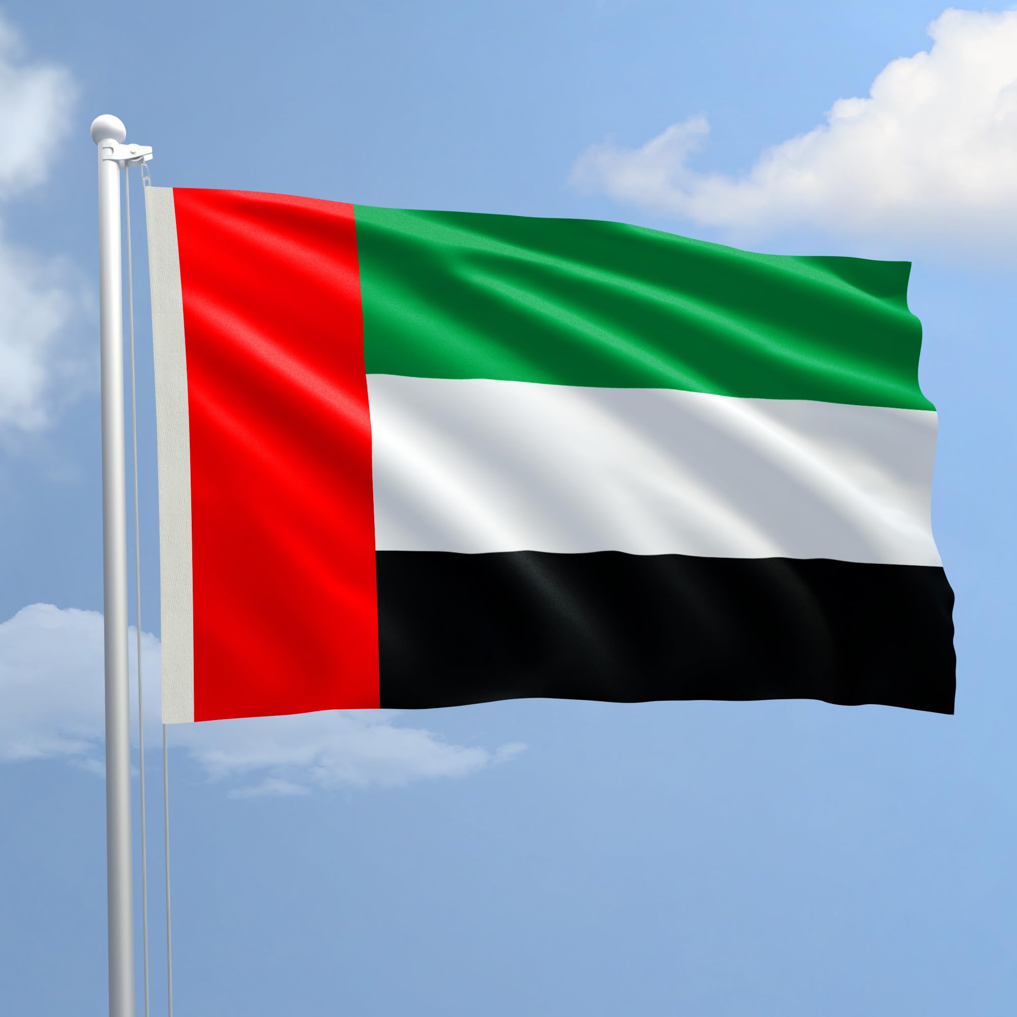 Bandierine Da Festa Emirati Arabi The Flag Wholesaler – Ghirlanda 9 Metri 24 Bandiere Multicolore