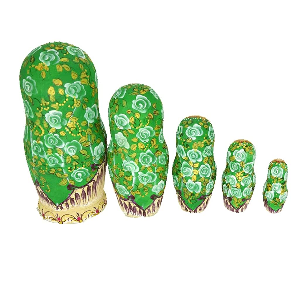 Matrioszka Handgeschilderde Russische Nesten Poppen Houten Matroesjka Poppen 7 stks voor Kinderen en Home Decor Educatief Baboushka Nesten Poppen zabawny prezent