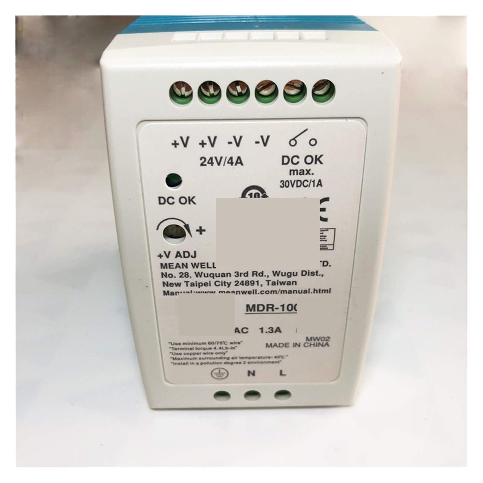 MDR-100-24 5V 48V 12V Hutschienen-Netzteil 100W Hutschienen-Netzteil(MDR-100-12)