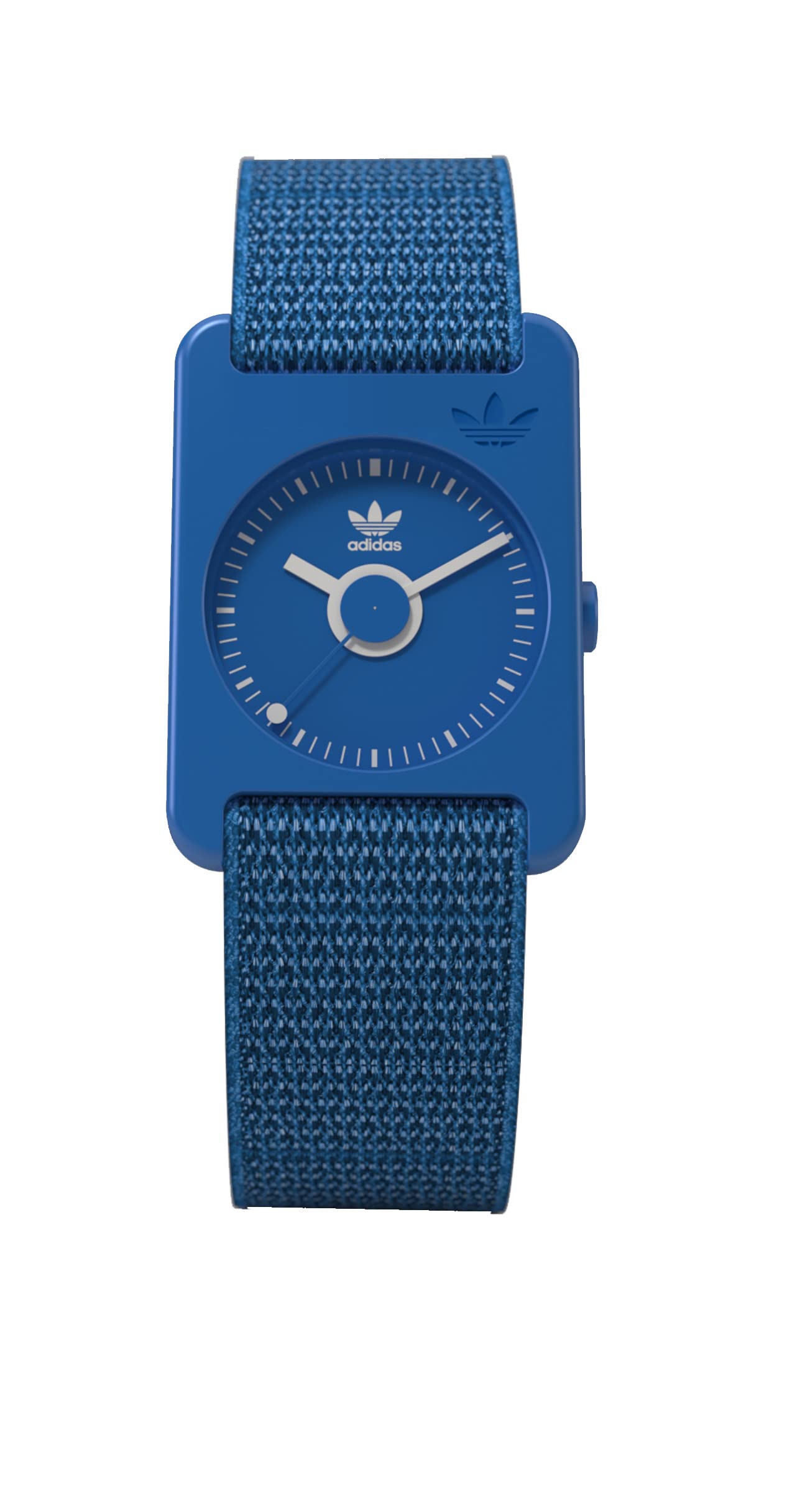 adidasBlue Nylon Strap Watch (Model: AOST225412I), Blue