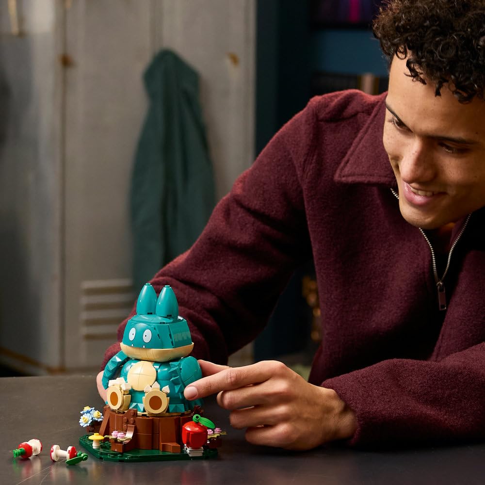 LEGO Pokémon Munchlax 72150 | Kolekcjonerska figurka Pokémona, zestaw konstrukcyjny dla dorosłych, prezent dla fana gry, gamingowa dekoracja, 757 elementów