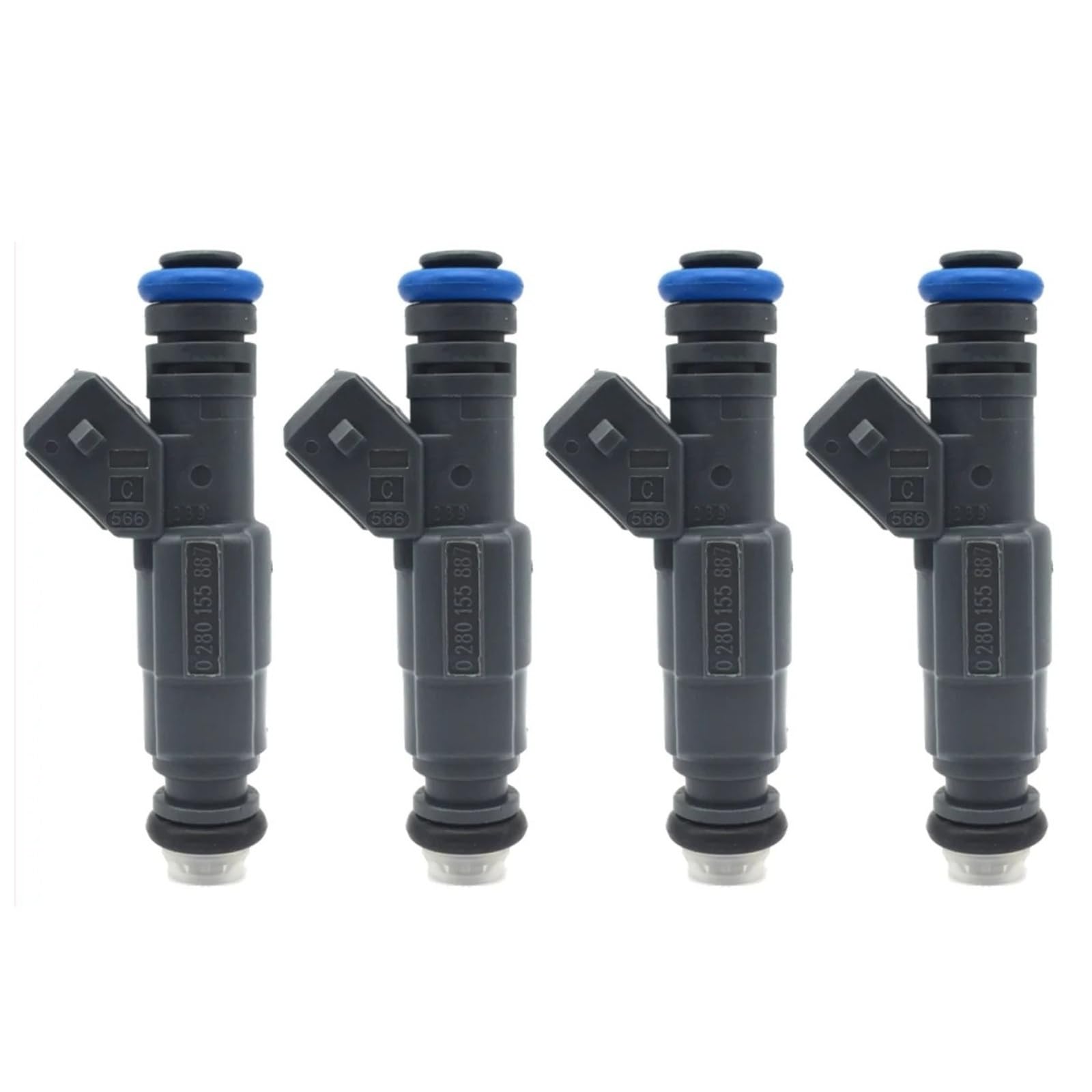 4 Inyectores Combustible XS4U-AB 0280155887 Para Mercury Para Cougar Para Mystique 2.0L