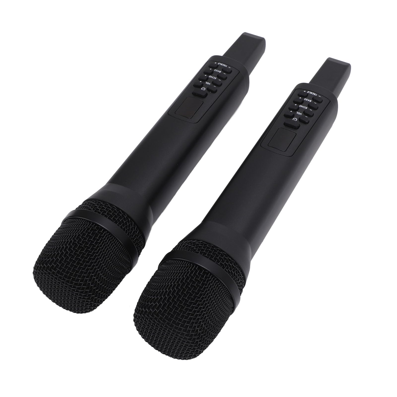 Dynamisches Mikrofon, Hand-Bluetooth-Mikrofon aus Aluminiumlegierung mit Wiederaufladbarem 1800-mAh-Akku, USB-Empfänger, für Professionelle Karaoke-Sänger auf der Bühne