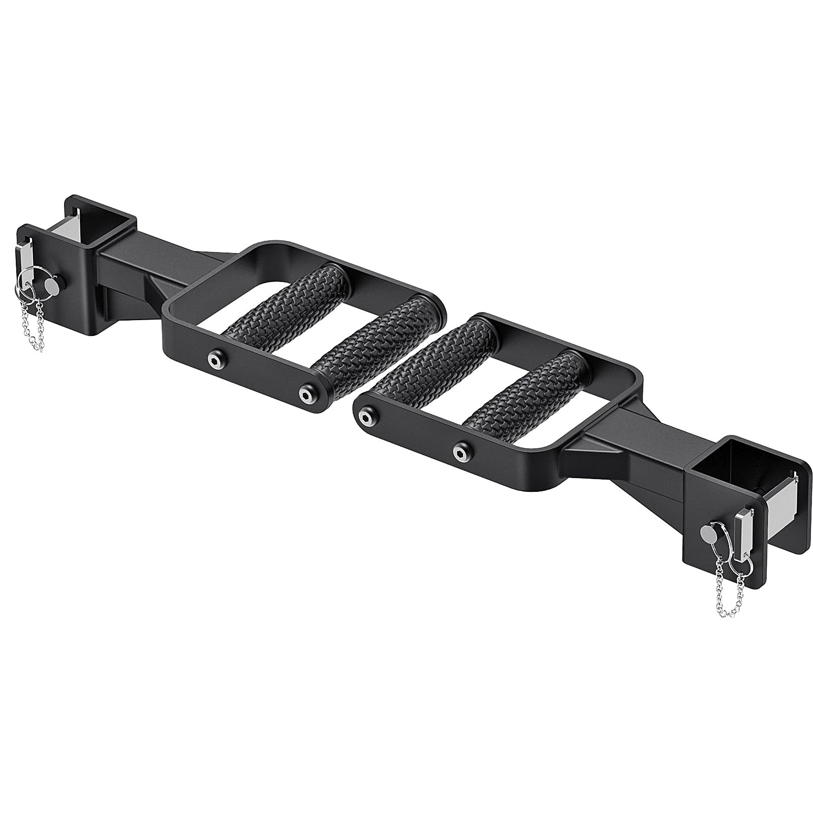 Kipika Y-Shaped Dip Bar for Power Cage with 5/8" or 1" Hole - Dip Bar Attachments for Home Gym - Heavy Duty Power Rack Attachments - Squat Rack Accessories for Strength Training (For 2" x 2" Power