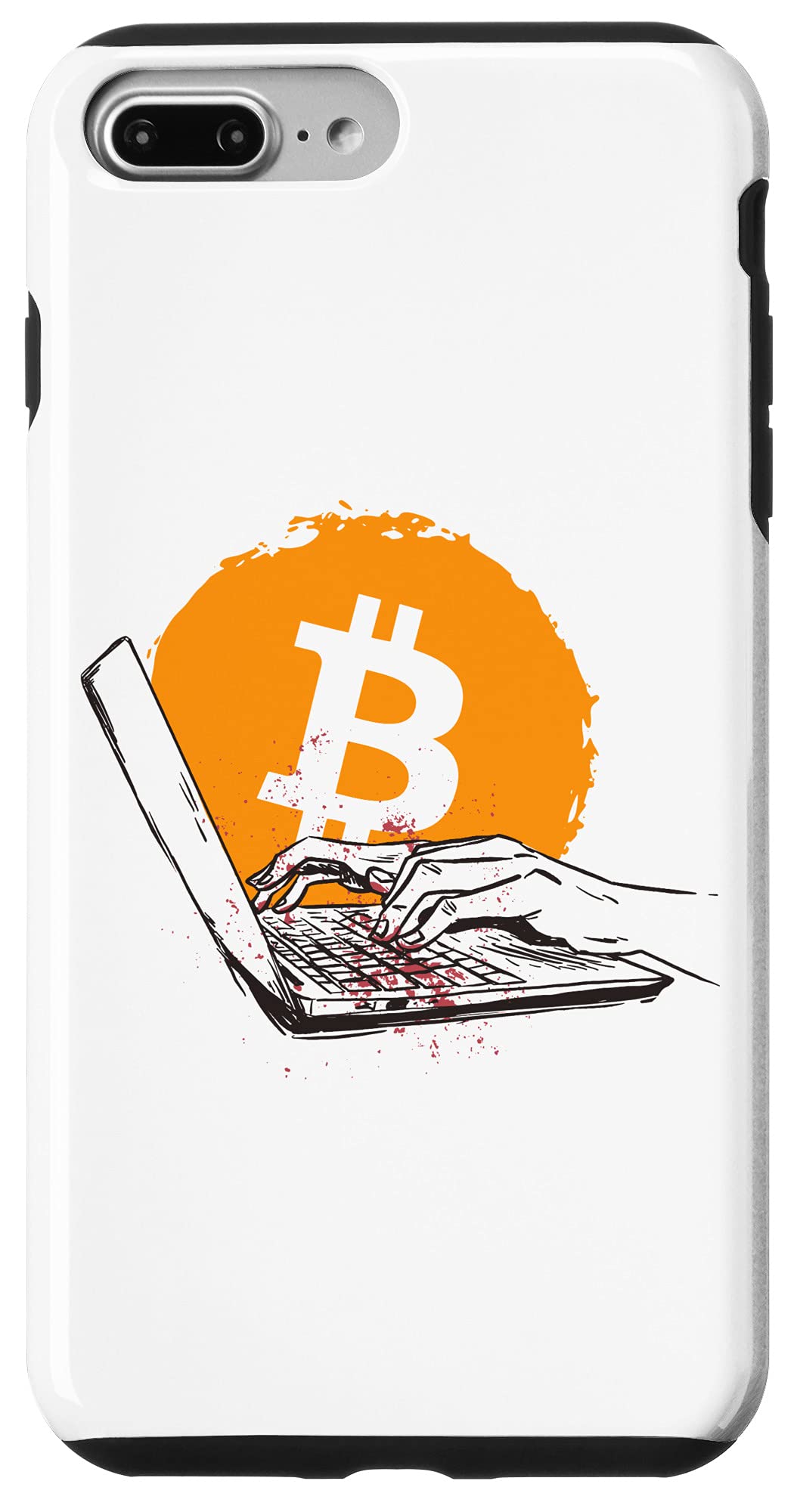 Amazon.com: iPhone 7 Plus/8 Plus bitcoin jefe - btc hacker caso : Celulares  y Accesorios