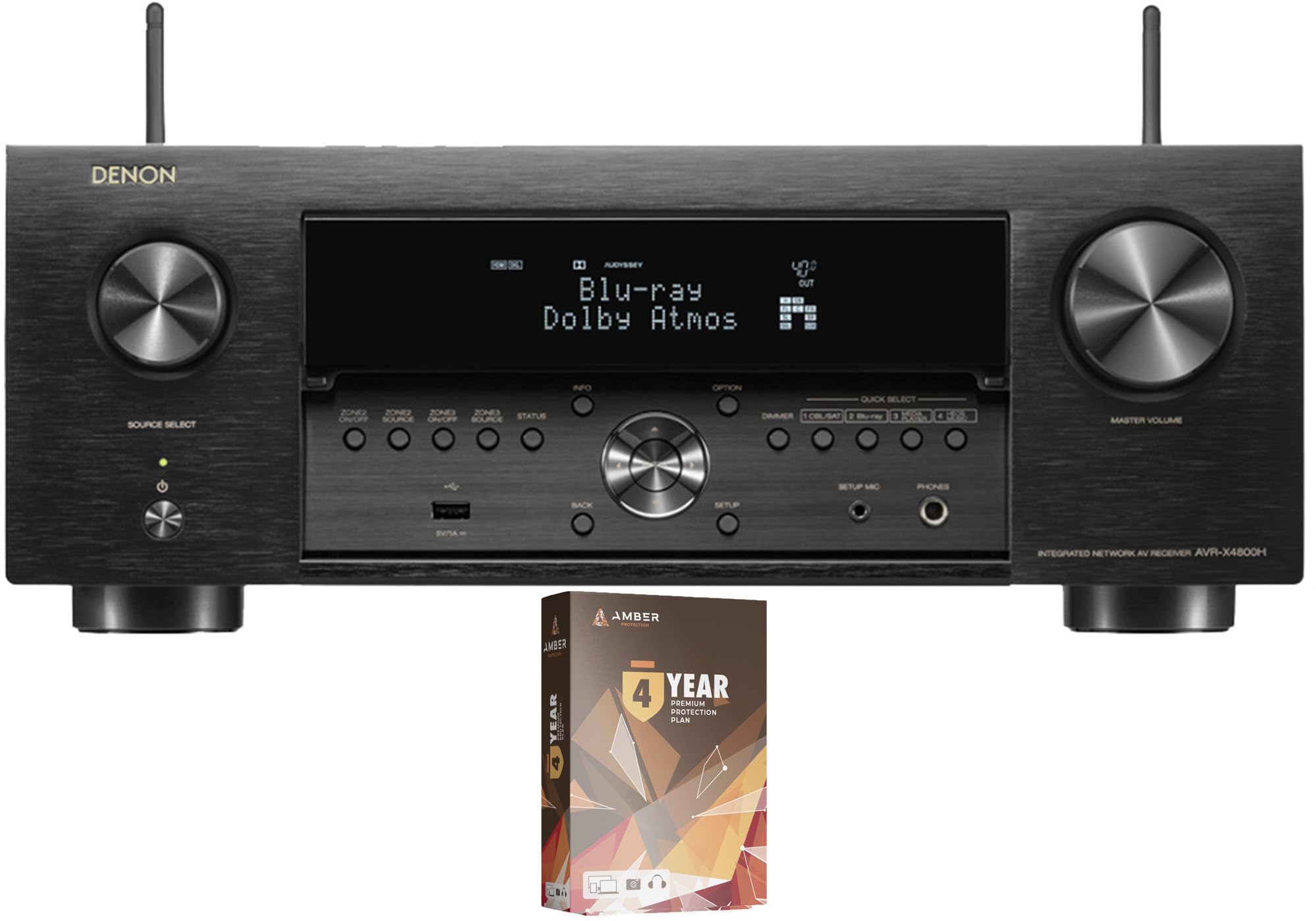 Amazon.com: Denon AVRX4800H 9.4 Channel AV Receiver with Dolby