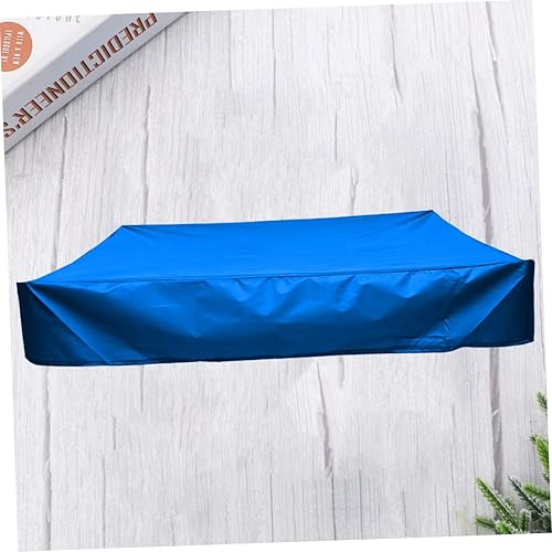 Miniatura 5 de FOYTOKI Cubierta de juguete para niños para exteriores, cubierta para arenero al aire libre, protector cuadrado para caja de arena para jardín,