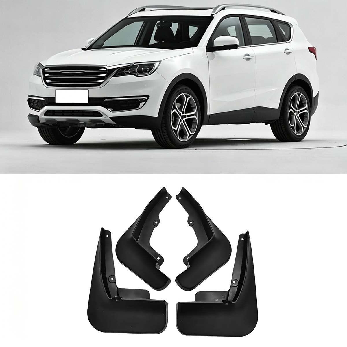 Faldones para el barro protectores de pintura para coche Jetour X70 S M 2017 a 2019