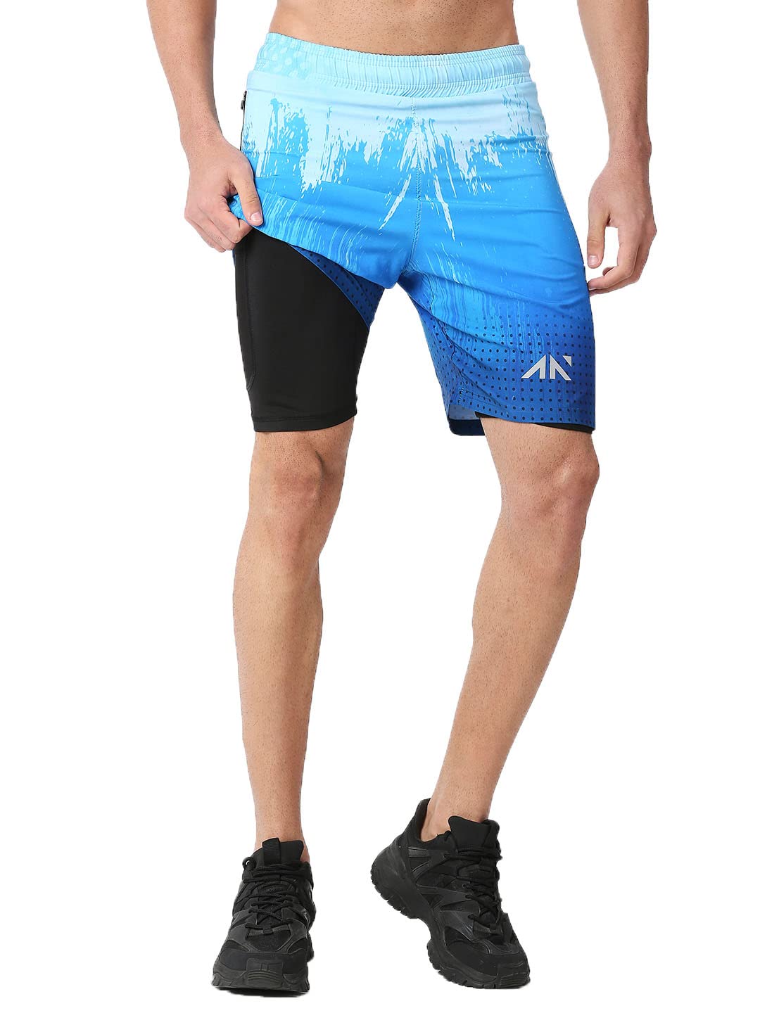 Aesthetic NationAspire Compression Shorts for Mens