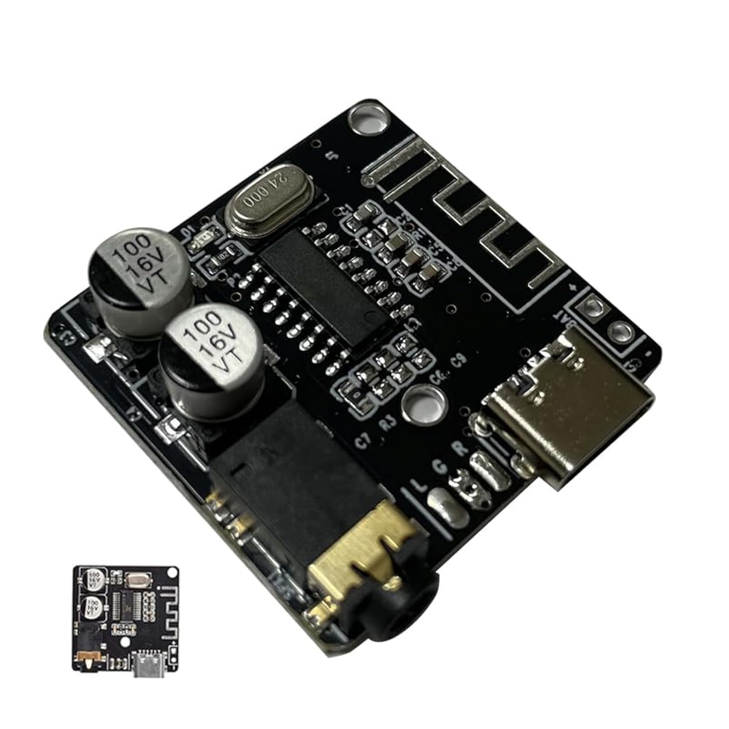 VHM-314 Bluetooth 5.0 Audio Decoder Module – 3.7-5V MP3 Amplifier Board With Button, Universal