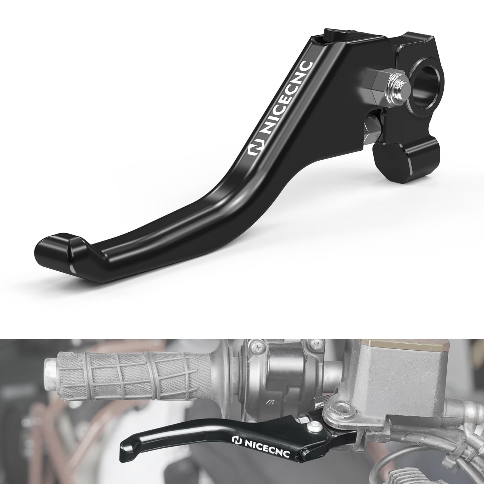 Amazon.com: NICECNC Short Brake Lever Brake Handle Levers