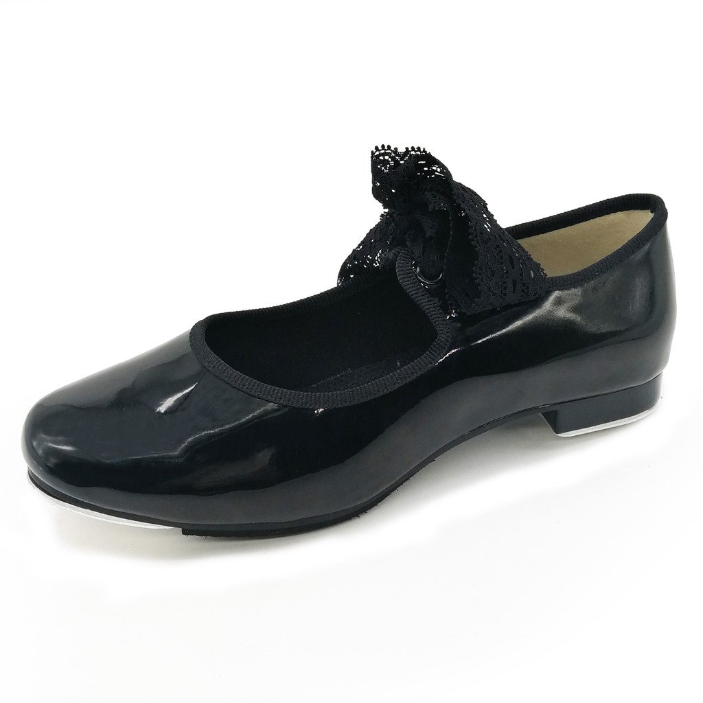 Pierides Little Kids Girls Tap Shoes with 1.2