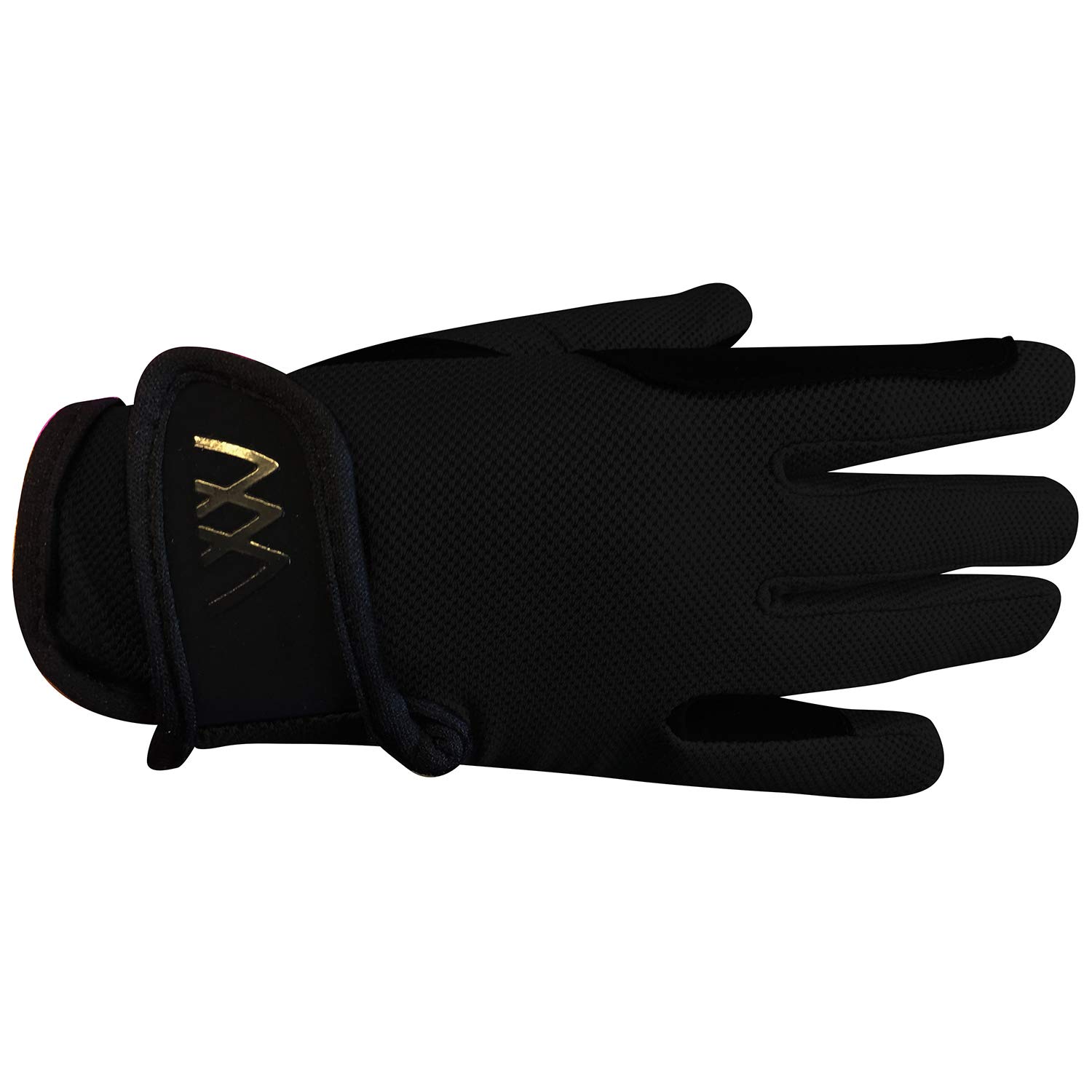 Woof Wear Young Rider Pro Gloves - Black - Breathable - Unisex - Specifically designed for the needs of young riders
