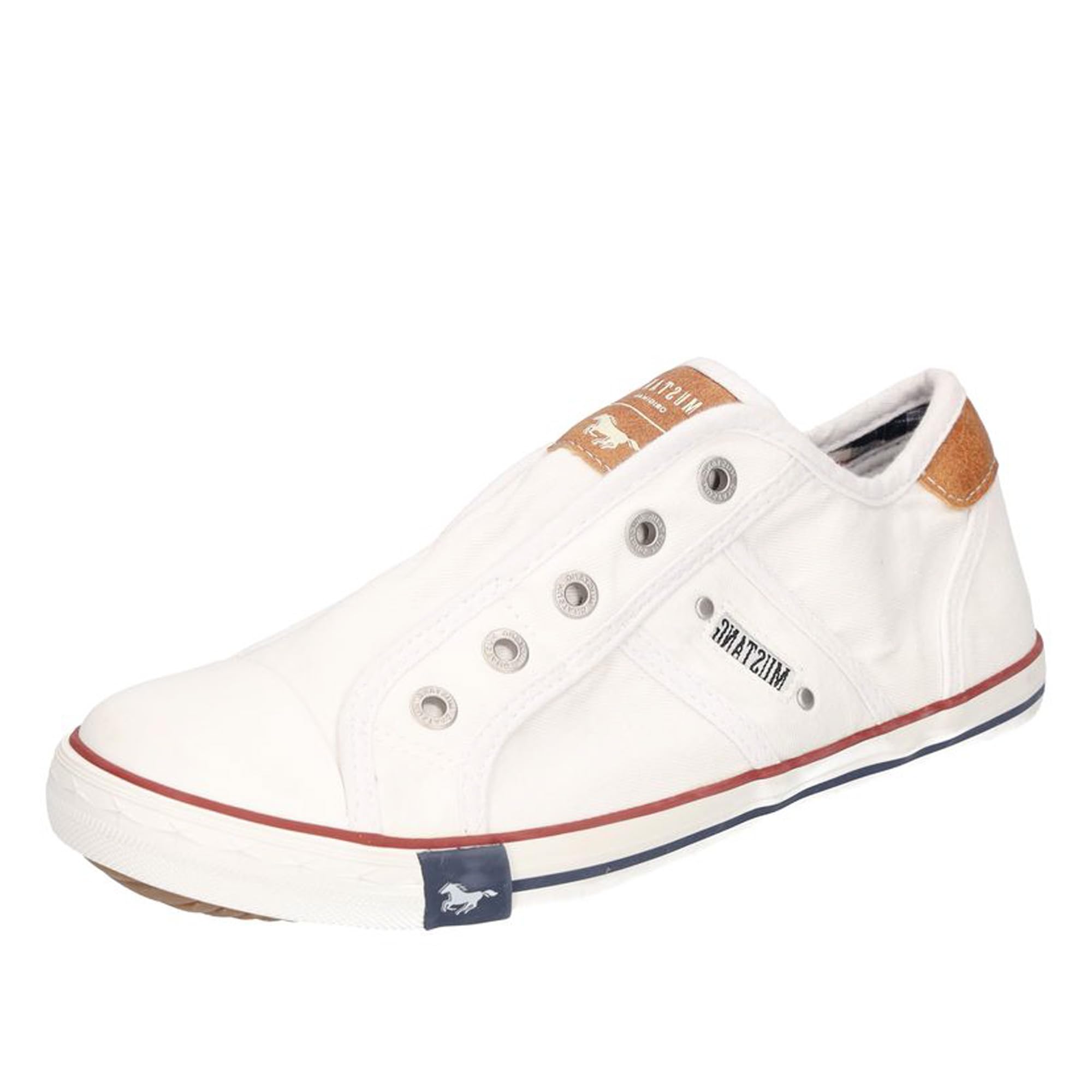 Mustang 1099-401-932, Women’s Slip On Trainers, Grey (Silbergrau 932), UK (39 EU)