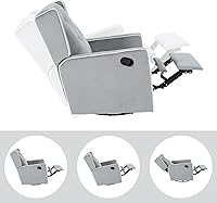 Vista 24 de Naomi Home Odelia - Sillón reclinable, mecedora, deslizador, giratorio