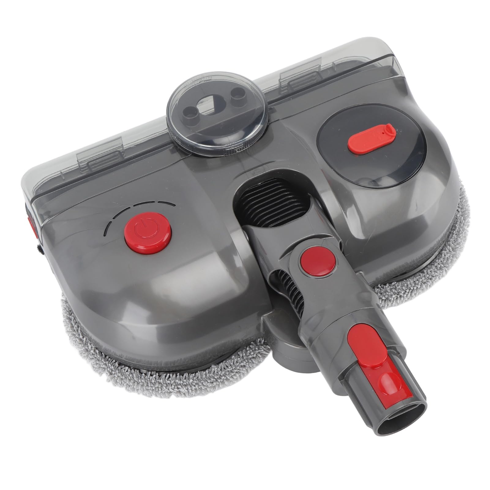 Ejoyous Nasadka do Mopa Elektrycznego, Nasadka do Mopa Elektrycznego ABS z Odłączanym Zbiornikiem na wodę i Nakładkami, Odkurzacz i Mop w 1, łatwa Instalacja w Domach V7 V8 V10 V11 V15