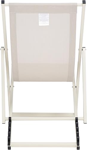 Miniatura 5 de SAFAVIEH Outdoor Collection Breslin - Juego de 2 sillas plegables ajustables (totalmente montadas)