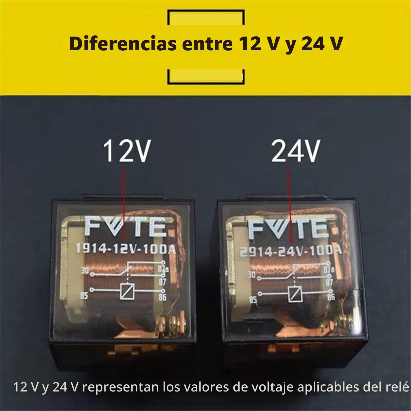 Probador de relé electrónico automotriz de 12V y 24V, comprobador de batería de Coche, luz indicadora LED, probador de relé de Coche, Herramientas de diagnóstico automático