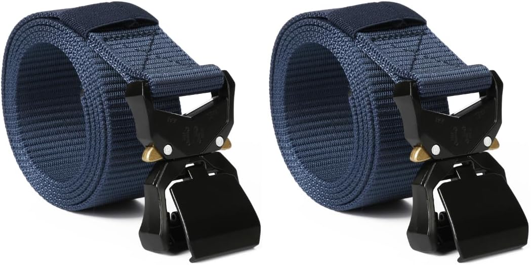 PristineTactical Belt Blue - 2 pack - 155cm, Blue, One size